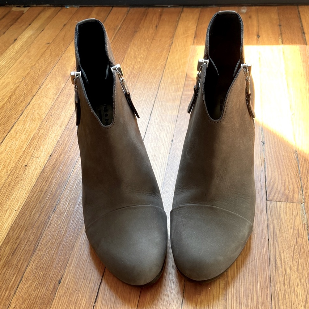 Rag & Bone double zip ankle boots size 36.5